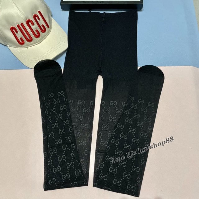 gucci古奇專櫃秀場款經典爆款連褲襪印花絲襪 mmyj1875